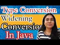 Type Conversion in java with Examples Java Tutorial for Beginners Java Programming