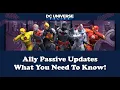 DCUO Ally Passive Updates Legendary Fixed