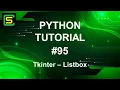 Python Tutorial - Tkinter
