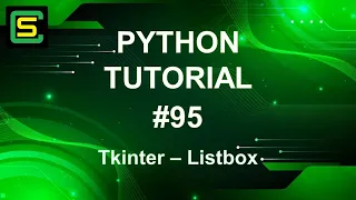 Python Tutorial - Tkinter