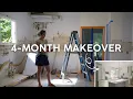 EXTREME KITCHEN MAKEOVER 4 Month Transformation Designing my dream kitchen from scratch