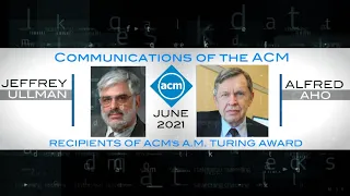 June 2021 CACM 2020 ACM A M Turing Award