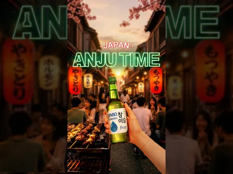 JINRO ANJU Time in Japan - Motsuyaki/Horumon Itame #JINRO #ANJUTime #JapaneseFood #Horumon