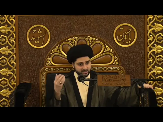⁣كيف صلى الإمام الحسين يوم عاشوراء ؟! سيد حسين شبر