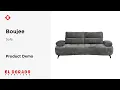 El Dorado Furniture Boujee Sofa Product Demo
