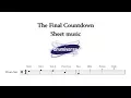 Download Lagu The Final Countdown by Europe - Drum Score (Request #28)