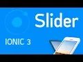 Ionic 3 Tutorial Slider