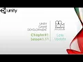 Unity 3d game development Chapter 1 Lesson 1 11 Late Update