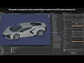 Realistic lights switch for Unity Realistic Car Controller