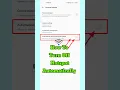 Hotspot turn off automatically || hotspot setting || #shorts#viral