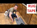 Rug Tape - It works WAYYY better than I expected
