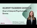 How to Interpret Psychometric Scores
