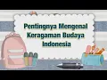 Download Lagu Pentingnya Mengenal Keragaman Budaya Indonesia