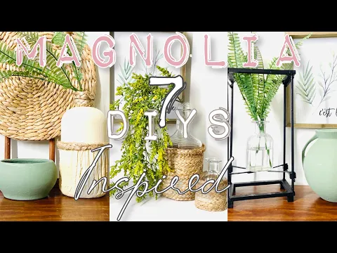 Download MP3 DIY IDEAS PARA DECORAR INSPIRADAS EN MAGNOLIA/ Magnolia DIY Dupes/ DIY Magnolia inspired/ #Magnolia