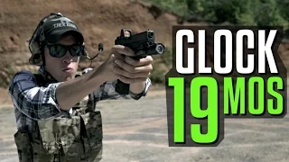 Glock 19 MOS with Trijicon RMR in Action