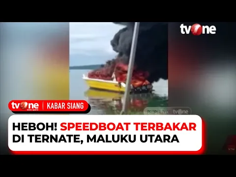 Speedboat Milik Pemkab Halmahera Tengah Terbakar Saat Mengisi BBM