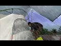 Download Lagu Camping di terjang hujan badai dan petir ⛈️ berjuang mendirikan tenda di tengah hujan badai