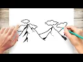How to Draw Mountains Easy
