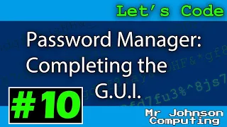 Let s Code Password Manager