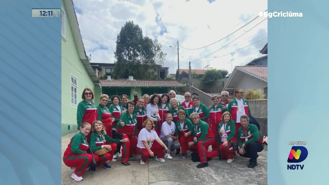Até nos jogos da terceira idade, o Beach Tênis de Criciúma conquista medalha no Estado