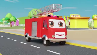 Baby Bus Colors Song 🚌 | Yellow Bus, Fire Bus & Police Bus | Fun Vehicle Song for Kids | Pilli Go