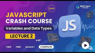 JavaScript Variables Data Types Explained var let const Type Conversion