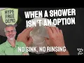Clean Hair Without a Sink - Rinse-Free Cap for Bed Care