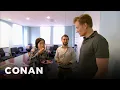 Download Lagu Conan Busts His Employees Eating Cake | CONAN on TBS