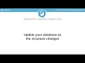 SQL Tutorial Update your database as the structure changes