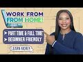 NEED A JOB 5 Online WFH Jobs Part-Time Full-Time Work From Home Jobs 2026