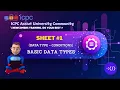 Basic Data Types Data type - Conditions Assiut University Training