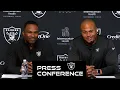 Antonio Pierce and Champ Kelly Presser - 11 1 23 Raiders NFL