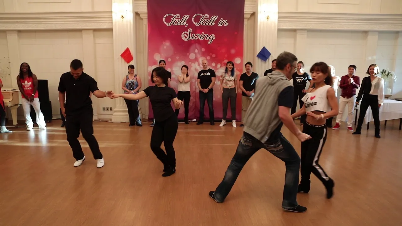2018 Fall, Fall in Swing - Westie Challenge Finals - Daniel & Hyunjoo / Chris & Hyun Sook