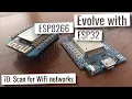 ESP32 ESP8266 - How to scan for local WiFi networks