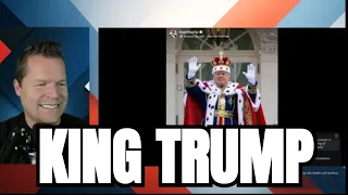 ترامب يسخر من King AI بفيديوهات 