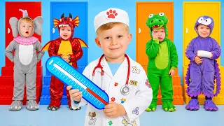 Oliver the Vet & Other Animal Stories for Kids!