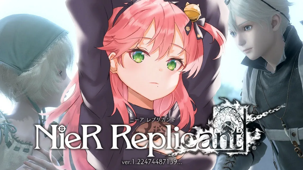【 NieR Replicant ver.1.22474487139...】完全初見 | シロがいれば、世界を、ヨナを救えるんだ！にぇ。#2【ホロライブ/さくらみこ】※ネタバレあり