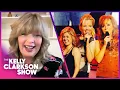 Kelly Clarkson Catches Up With Reba Tour Buddy Happy s Place Star Melissa Peterman