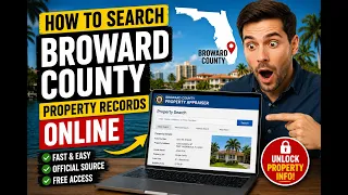 How to search Broward County property records online