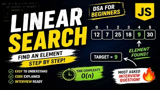 Linear Search in JavaScript DSA for Beginners