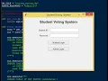 Student Voting System Using SQLite and Tkinter