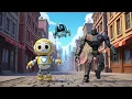 Lagu Little Robots Discover the City 3D Animated Series