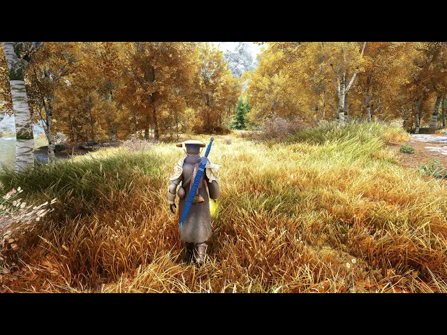 [4K] Skyrim Ultra Modded 600+Mods | FNENB NLA Raytracing Beyond all limits preset -real forest sound