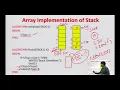 Stack Primitive Operations Array and Linked List Implementation