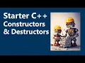 Constructors and Destructors Starter C Programming Ch 13C