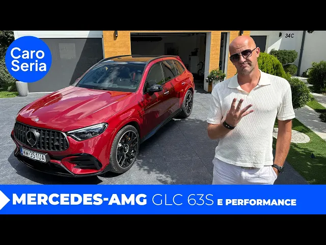 Mercedes GLC 63 AMG, czyli nie do wiary, AMG ma baterię i cztery gary! (TEST PL/ENG 4K) | CaroSeria