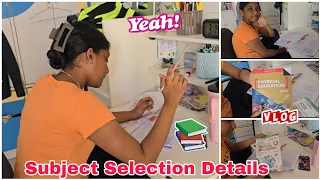 Starlett Subject Selection Details For*ICSE 9th Grade* CA Vs PE 🤔*Study Vlog*✍️📚
