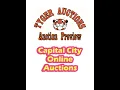 Capital City Online Auctions Columbus OH April 22nd Welcome to our live show