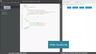 css menu current page active Active Page Link Button Highlight active navigation