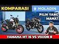 Download Lagu KOMPARASI YAMAHA VIXION R VS MT-15 | MOLADIN